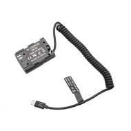 LP-E6NH Fake Battery R R R5C R6 R7 6D2 90D External Type-C PD Power Supply