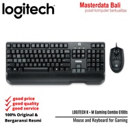Logitech K+M Gaming Combo G100s Original New