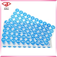 20 Sheets Number Stickers Number Label Stickers Number Stickers Number Labels  yuanjingyouzhang