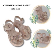 Crown Butterfly Ribbon Ballroom Children Shoe Raya Shoe Kasut tarian raya Budak Perempuan
