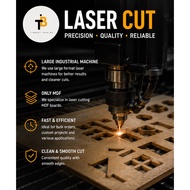 MDF Laser Cutting Service | 3mm 6mm |