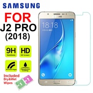 Samsung J2Pro J2 Pro 2018 Tempered Glass Clear Screen Protector 9H 2.5D