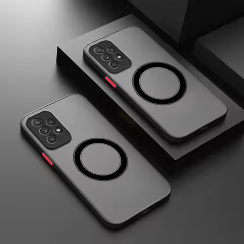 Translucent Magsafe Matte Phone Case for Samsung Galaxy A70 A70S A10S A20S A12 A42 M51 A32 A52 A52S 