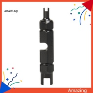 [AM] Anodized Valve Core Remover Multifunctional Valve Core Removal Tool Bicycle Valve Core Remover 