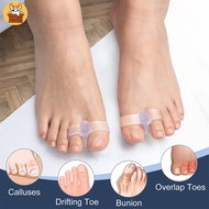 【Am-az】1 Pair Silicone Toe Separators and Heel Liners - Foot Care Orthopedics Pedicure Tools
