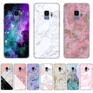 A21-Marble Pattern theme soft CPU Silicone Printing Anti-fall Back CoverIphone For Samsung Galaxy a6 2018/a8 2018/a8 2018 plus/j6 2018/s9