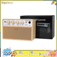 BA-10 Electric Guitar Amp 10W Rechargeable Electric Guitar Amplifier Mini Guitar Amp Guitar Practice