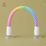 [COD] Braided Bird Perch with Suction Cups Bendable Window Bird Perch for Birds