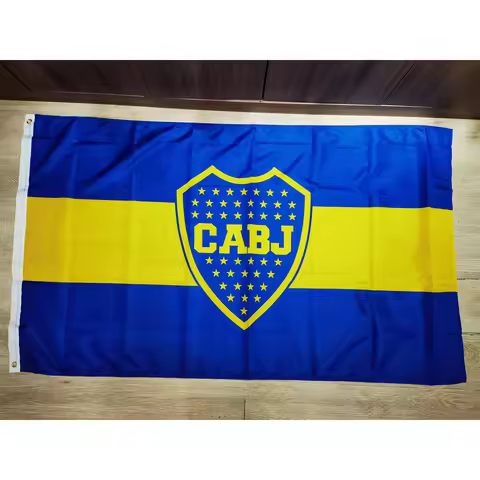 90*150cm Argentina Boca Juniors Christmas Decorations flag