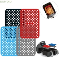NIUYOIU Silicone Liners Accessories Rectangle Soft For Ninja DZ201 Foodi for Ninja Foodi DZ201