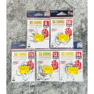 READY STOCK SANTEC SS CHINU 45713 STAINLESS STEEL HOOKS | SANTEC MATA KAIL IKAN