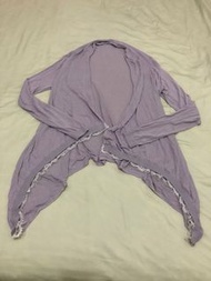 0918 紫色針織外套