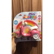 Mainan Anak Motor Scoopy Mini Bonceng Boneka Mainan Anak Murah Mainan