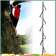 7 Rings Ascending Sling Rock Climbing Four-Step Etrier Rope Ladder Rise Mountain Deck Foot Pedal