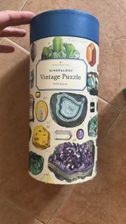 Cavallini & Co. Vintage Mineralogy Puzzle 拼圖