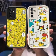 O-6 Woodstock Casing for Samsung Galaxy A35 A04s A34 A25 A05S A36 A26 A56 5G Black and White