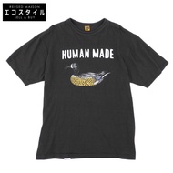 Human Made DUCK TEE 純棉T卹，男款，黑色，XL碼