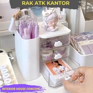 Best Seller Rak Laci Susun Tempat Alat Tulis Kantor ATK Wadah Pulpen