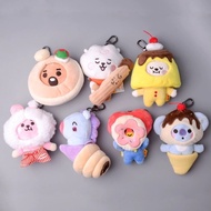 BTS BTS Bag Dessert Series Doll Keychain Cute Plush Doll Doll Cartoon