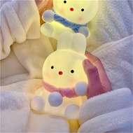 {High-value Gift} kk Rabbit LED Night Light Valentine's Day Room Table Lamp Decoration Bedroom Decoration Light Creative Night Light