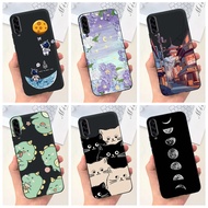 Shockproof Casing For Samsung Galaxy A90 5G Phone Case Fashion Moon Astronaut Silicone Soft Cover Fo