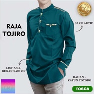 UFC RAJA TOJIRO MEN'S LONG-SLEEVED MUSLIM KOKO SHIRT QURTA RAJA TOJIRO JUMBO SIZE M, L, XL, XXL