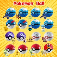 Throw Pokeball Automatically Bounce With Pokemon Figure Pikachu Anime Action A0y6