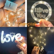 Battery-powered firefly LED light