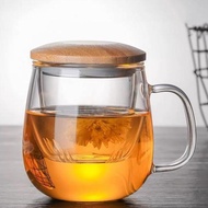 gelas cangkir teh tea cup mug with infuser filter