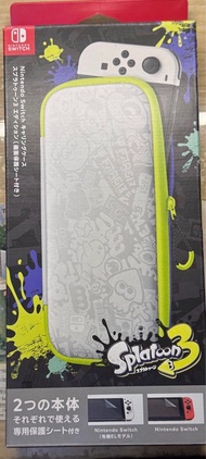 ［二手］Switch oled 斯普拉頓3 splatoon 3保護套