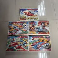 [放得高搵鬍鬚] 不二不議 1 set 5 Bandai 超力電磁俠 模型