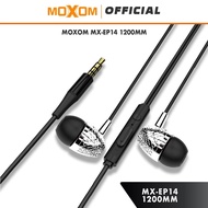 NEW Moxom MX-EP14 Stereo Hive Wired Earphone Hands HD Sound Moxom Earphone Moxom Microhphone Best Qu