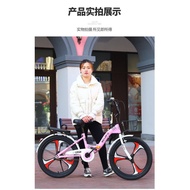 Wholesale Bejifu Children's Folding Bicycle18-20-22Inch Pedal Bicycle Integrated Wheel Princess Bicycle