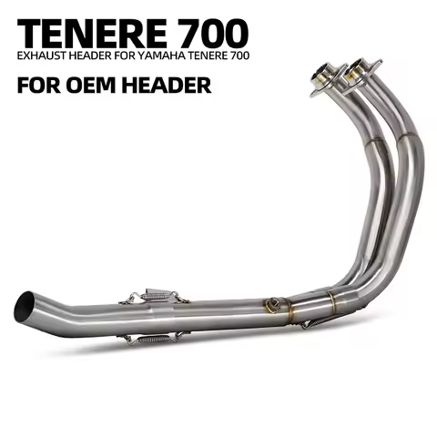 TENERE 700 Exhaust Headers Tube For Yamaha T7 T700 Tenere700 2019-2026 Motorcycle Escape Stainless M