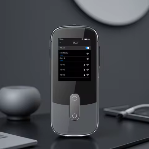 W09 Ai Intelligent Voice Translator IPS Screen Touch Control Instant Voice Broadcast Simultaneous Sm