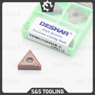 10pcs TNMG160404R-S LF6118 / TNMG160404L-S LF6118 DESKAR CARBIDE INSERT LATHE TURNING CNC TNMG TNMG1