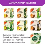 [Seoul made] DAHADA Tea bag Collection 115T | Korean Herb tea bag 0kcal | shipping from Korea | brown rice green tea | Buckwheat tea | Solomon's Seal | Burdock | Corn beard | Puer