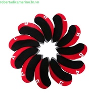 FYRON Golf Iron Headcover Durable Protective Cover 4-9,P,S,A,L 11Pcs Golf Training Equipment Golf Ir