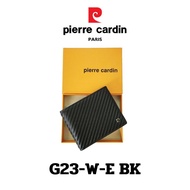 Pierre Cardin (ปีแอร์ การ์แดง) กระเป๋าธนบัตร กระเป๋าสตางค์เล็ก  กระเป๋าสตางค์ผู้ชาย กระเป๋าหนัง กระเป๋าหนังแท้ รุ่น G23-W-E พร้อมส่ง ราคาพิเศษ