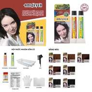 Thuốc nhuộm tóc Hàn Quốc Phủ Bạc Ami Seven 7 phút(S8-MÀU ĐEN)