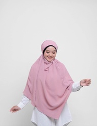 french khimar crinkle 2 in 1 fk khimar cadar syari