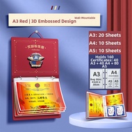 RIHESHENGTANG | Wall Display Capable Childrens Award Certificate Collectible Holder A4