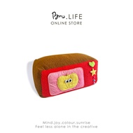 Ins Dopamine TV Big Pier Removable Washable Living Room Soft Cartoon Futon Particles Filled Cute Ped