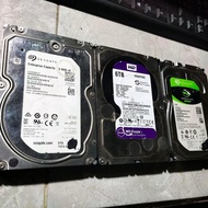 3 PCS HDD HARDISK PC WD/SEAGATE 6TB DAMAGED CONDITION GK DETEK BLM DISASSEMBLY NO WARRANTY