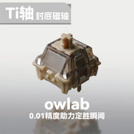 OWlab Magnetic Axis Ti Cho Bàn Phím Wooting60he 80he Little Bee Made68 Magnetic Axis Không Giới Hạn