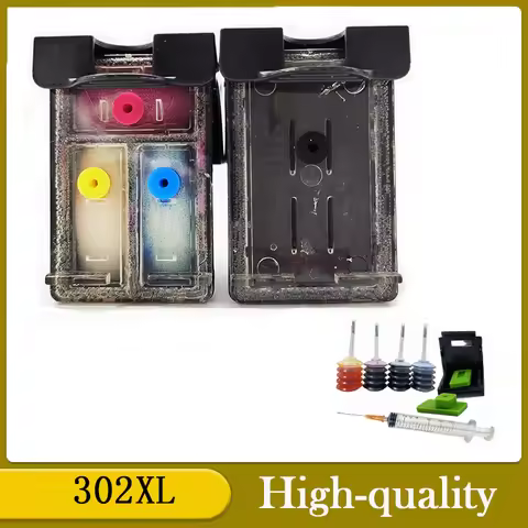 302 302 XL Ink Cartridge Remanufactured For HP 302 302XL DeskJet 1110 2130 for HP302XL Envy 4520 NS4