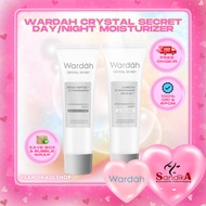 Wardah Crystal Secret Day Cream/Night Cream 15ml/Facial Whitening Cream/Wardah Facial Moisturizer