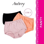 Audrey High Waist Plus Size Panties 3in1 L-XXL Women Underwear 139-570