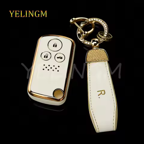 2 3 Buttons Soft TPU Shell Fob For Honda Fit Jazz Shuttle GP2 Spada StepWgn RG1 Freed Spike Ge6 Car 