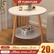 Small Table Meja Kecil Side Table Meja Bedside Table Round Table Sofa Side Table Living Room Meja Ko